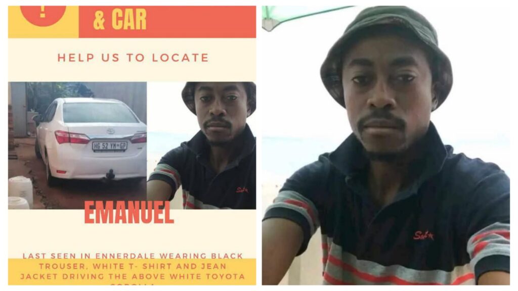 Photo: Taxi Boss, Emanuel Mathabela, Found Murdered In Flakfontein After He Was Last Seen In A White Toyota Corolla In Ennerdale 3 incollage 20250101 1743043036400121385188316067 1024x576 2