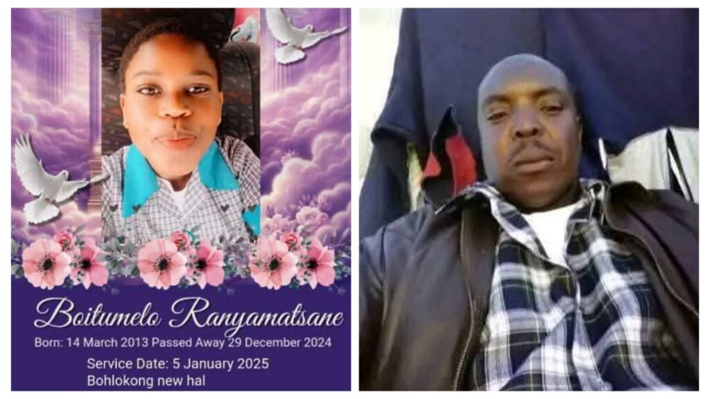 Photo: Journalist Confirmed Dingani Mbhele Is The Man Who Killed After He Killed 11-Year-Old Girl, Boitumelo Ranyamatsane, After He Raped As He Sent He To Buy Cigarettes From Tuckshop In Bohlokong 3 incollage 20250107 1312503345542548023182449563 1024x576 2