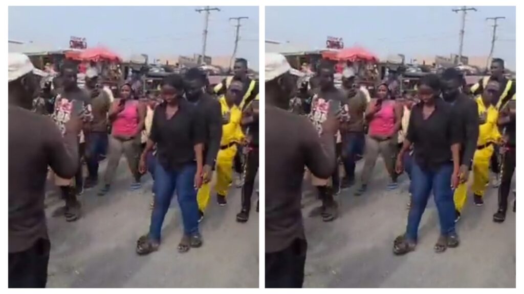 Video: 2 Congolese Nationals Paraded In Busy Street In The Same Jeans After They Got Stuck During Sex As Punishment For Sleeping With Another Man'S Wife In Douala 3 incollage 20250111 0856012732994995863039341910 1024x576 2
