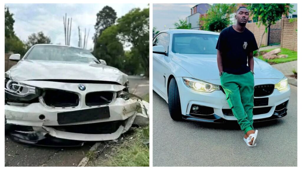 Photo: Xowla From Nkabi Records Sustained Minor Injuries As He Got Involved In Car Accident With Bmw 1 incollage 20250113 2038432917902138042790635642 1024x576 2