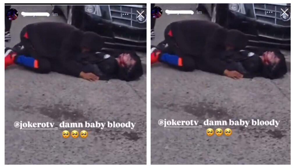 Crime Scene Video: Jokerotv Lying Lifeless On The Ground While Bleeding Blood After Being Shot Dead Over Swing My Door Diss Track To His Opps 3 incollage 20250118 1801303561942223180642024131 1024x576 2