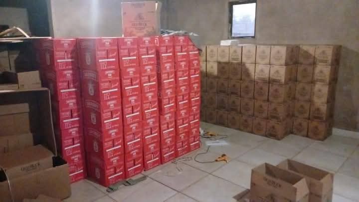 Photo: Journalist Confirmed Police Raided Another House Where Illegal Smirnoff Are Being Produced In Taylor'S Halt 1 fb img 17389223341117960057192321266552 2