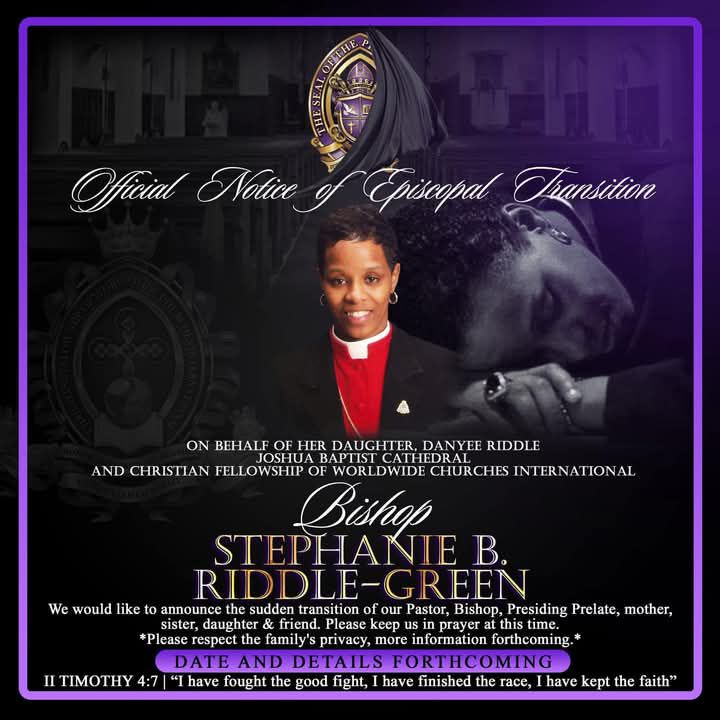 Photo: Bishop, Stephanie B Riddle Green, Has Passed Away 1 fb img 17392856304826421319292011988078 2