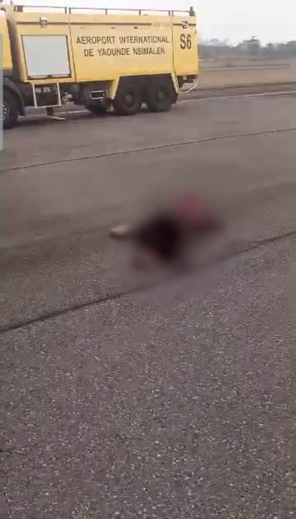 Video: Cameroonian Man Has Passed Away After He Fell Down From Landing Gear Of A Plane While Trying To Run Away To Europe At Nsimalen Airport 3 fb img 17399675223396973683837705931554 584x1024 2