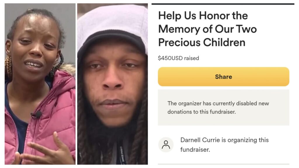 Photo: Americans Are Reporting Gofundme After Father, Jus Nellz, Raised $450 For His 2 Homeless Children Who Died Of Hyperthermia In A Minivan At Casino Parking Lot In Detroit 1 incollage 20250214 0530354104837846521088936174 1024x576 2