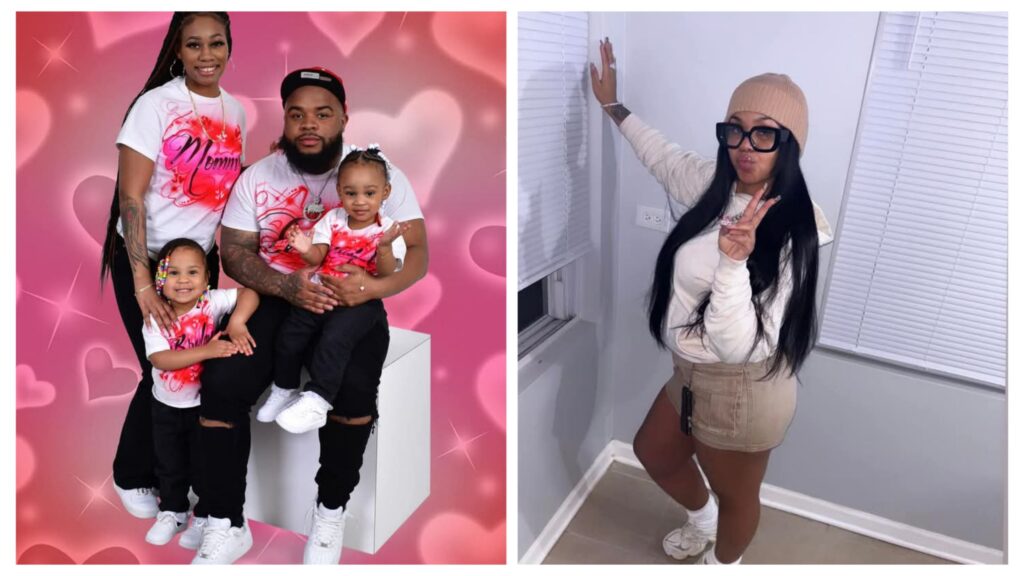 Photo: Mother, Ke Ke, Got Angry With Valentine’s Family Picture With Her Boyfriend, Keshon Robinson, After Babymama, Kelly Hill, Said She Will Spit On Her Daughter 1 incollage 20250215 0547020563110841111568355819 1024x576 2