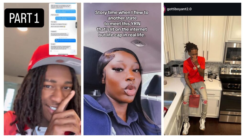 Video: Rapper, Gottiboyant Anthony James, Got Scared Of Listerine Strips With Sore Throat Spray After Iiamstk Kimmy Carter Booked $300 Hotel In Atlanta For Their Meet Up 1 incollage 20250222 0700113438769339785449488648 1024x576 2