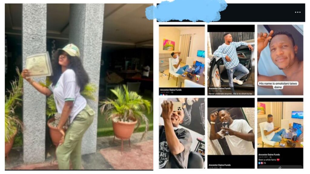 Photo: Yahoo Boy, Ancestor Daine Funds, Stabbed His Nysc Girlfriend, Adijat Pereira, To Death Over A Misunderstanding 1 incollage 20250301 1631526491816083652941642278 1024x576 2