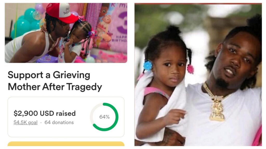 Photo: Mother, Shamon Jones, Opened Gofundme With $2900 In Donations For 5-Year-Old Daughter, R'Mani, With Her Babydaddy, Chuckie Smith, Who Got Unalived In Slappy'S Car Wash 6 incollage 20250304 0758254574029320659985155781 1024x576 2