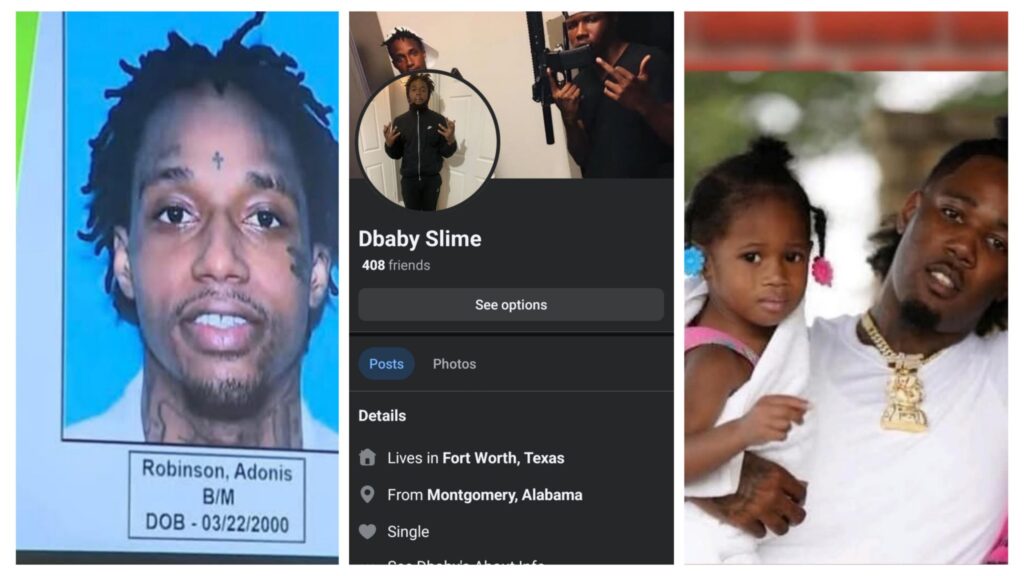 Photo: Facebook Account Of 2Nd Killer, Dbaby Slime, Found After He Unalived Lil Ronnie With His 5-Year-Old Daughter, Princess R'Mani, At Slappy'S Carwash In Forest Hill 1 incollage 20250305 2219200918654967473283887621 1024x576 2