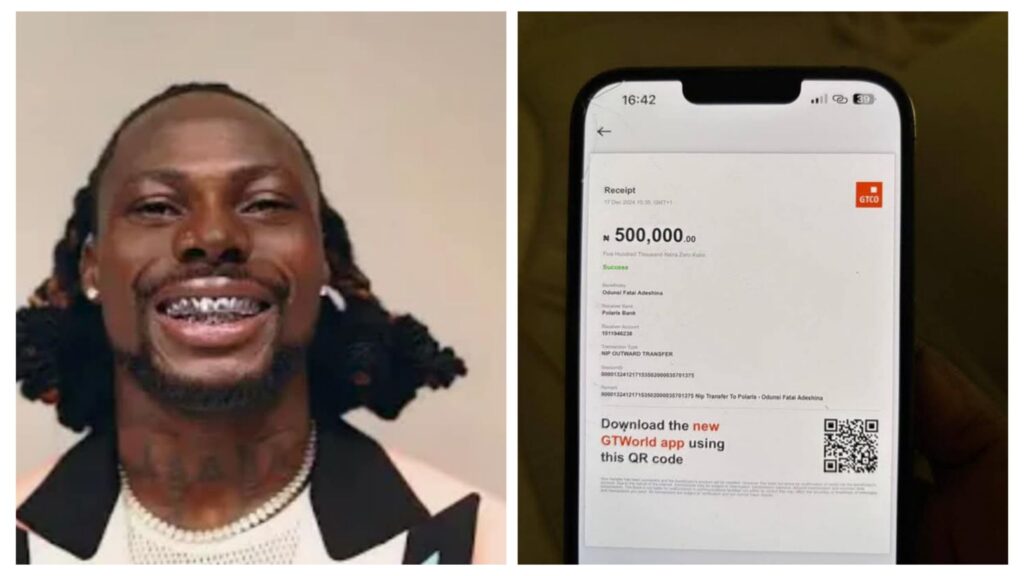 Photo: Asake Allegedly Sent N800K To His Father, Odunsi Fatai Adeshina, For His Eyedrop 1 incollage 20250314 0020538232755215074798953767 1024x576 2