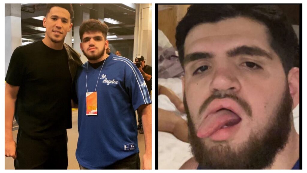 Photo: Devin Booker Cooked Lakeshowyo As He Posted His Real Inbred Face Of His Tongue Out In Bed 1 incollage 20250317 0946308763612714741684520362 1024x576 2