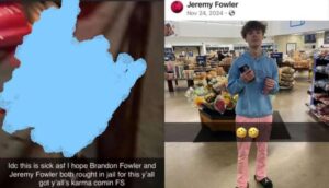 Photo: Grandfather, Hardluck Malcolm, Called Out Brandon Fowler As Second Teenager Who Threw Glass Bottle Through The Window On His 10-Year-Old Child Face In Nitro, West Virginia 1 incollage 20250318 1000336293543436232266046105 300x172 2