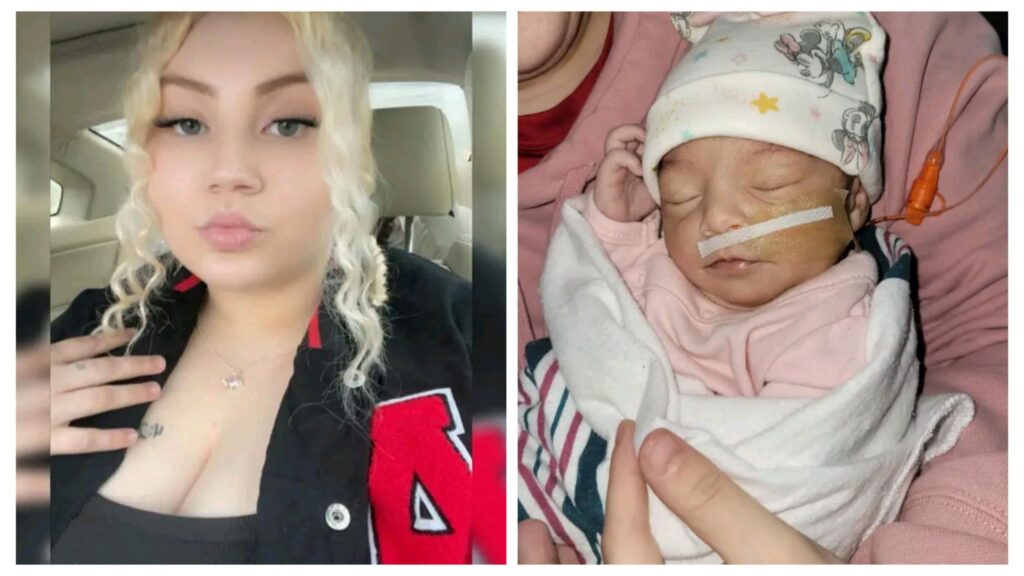 Photo: Mother, Mackenzie Peyton, Cries Out After Her Daughter, Ellieana Jewel Peyton, Ended Up With Fractured Head As A Careless Nurse Put Cords In Her Pocket When Walking Away As It Fell The Baby Down 10 incollage 20250330 210508562411092978106295757 1024x576 2