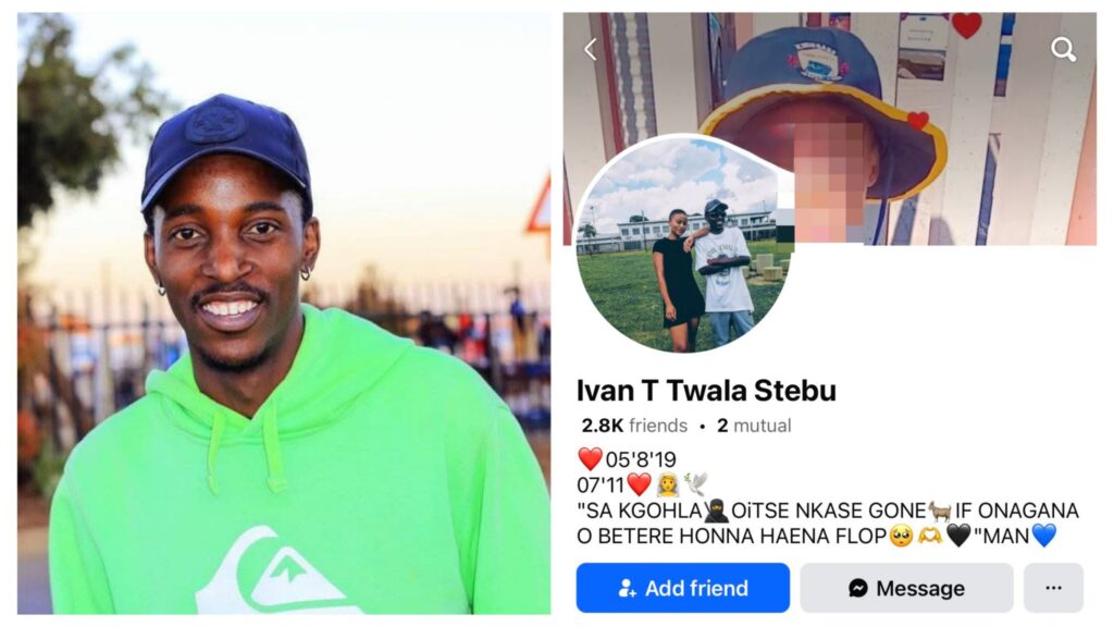 Photo: Man, Ivan T Twala Stebu, Said He Was Hacked After He Dropped Insensitive Post About Cwecwe On His Facebook Account 1 incollage 20250331 2141016456596875385437547793 1024x576 2