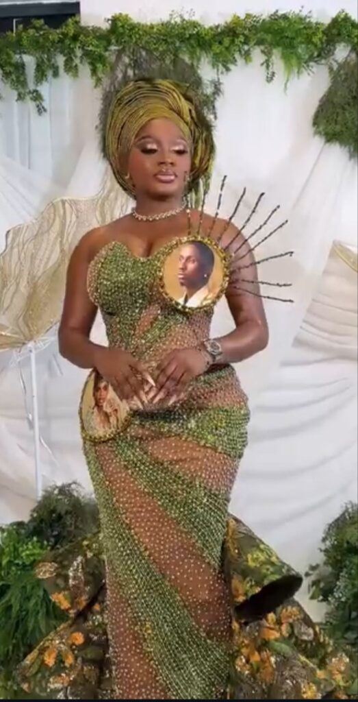 Video: Outrage As Papaya Ex Put Priscilla Ojo'S Husband, Juma Jux Face On Her Breast For Wedding Dress 7 20250418 0434205917995888637717021 523x1024 2