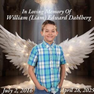 Photo: Mother Cries Out After Her Son, William Liam Edward Dahlberg, Passed Away After He Got Infected With H Flu As He Got In Contact With Unvaccinated Kid 1 fb img 17459545161685946697182379566806 300x300 2