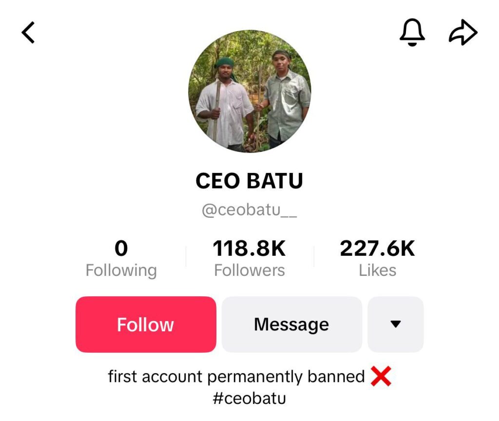 Photo: Tiktoker, Ceo Batu, Who Is A Pedo Has Garnered Over 118K Followers On Tiktok After Being Released For Sending Private Part 1 20250528 1417225827587921209045930 1024x864 2