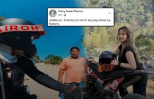 Mocking Video: Son Of Kuya Driver, Harry James Pascua, To Sue Vlogger, Yanna Lady Rider, For Cursing With Middle Finger During Road Rage In Coto Mines, Zambales 1 incollage 20250501 0828242117126680775962411848 300x194 2
