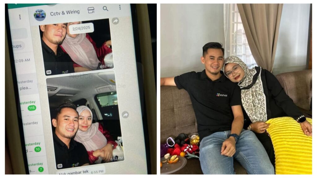 Video: Abang Wiring, Muhammad Hairul Ezuan Hamzah, Goes Viral For Cheating On His Wife While Sleeping With Teacher, Nur Fadhilah Binti Zainal, In Cctv &Amp; Wiring Scandal 1 incollage 20250528 145700602523827058675100638 1024x576 2