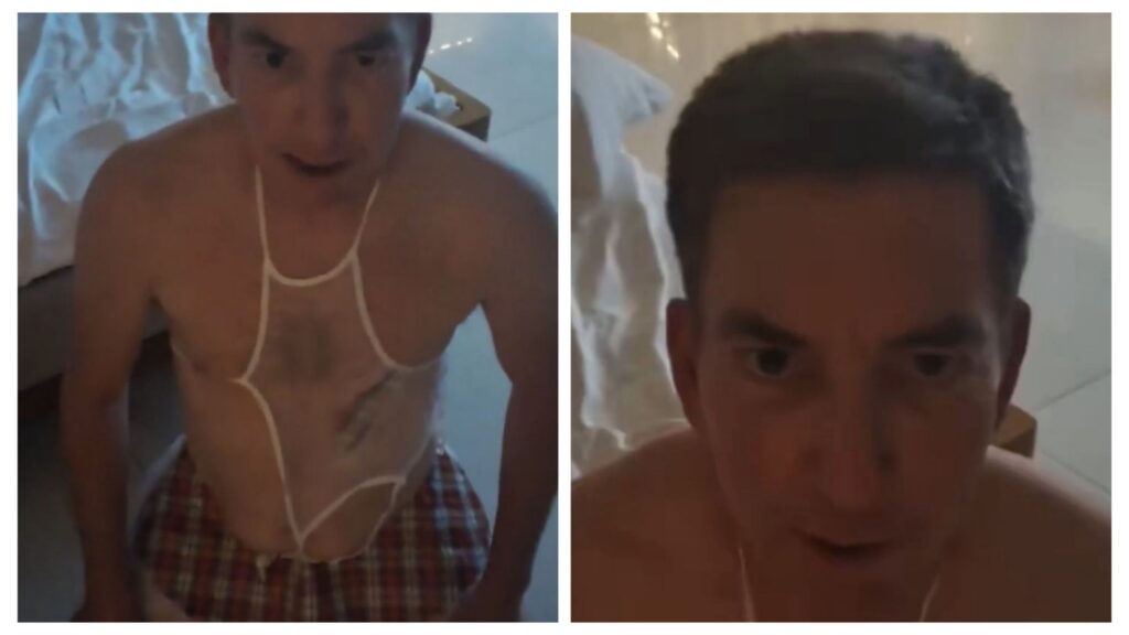 Video: Outrage As Glenn Greenwald Was Worshipping Black Man Feet While Kneeing In Maid Skirt Thong Dress As He Sent $2,019 Through His Paypal In Brazil 1 incollage 20250530 0630136653465421116655402479 1024x576 2