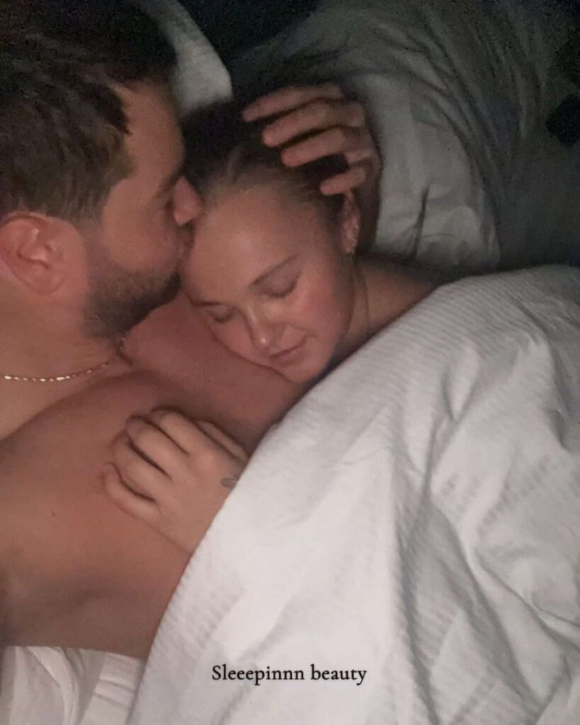Photo: Chris Hughes Posted Picture Of Him Sleeping Naked In Bed With Jojo Siwa Under The Duvet As He Called Her Sleeping Beauty 1 20250601 2115476739110408817523846 819x1024 2