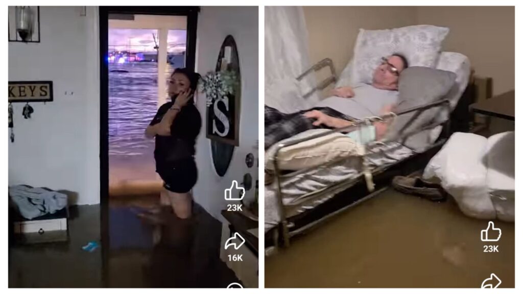 Video: Woman, Rachel Sanchez And Her Bedridden Father Are Trapped In Flood In 1523 Koberlin St Off Bell St 1 incollage 20250705 0712205385127760265407621850 1024x576 2