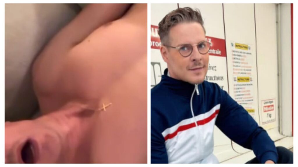 Video: Réactions De Matthieu Delormeau Au Port D'Une Croix Alors Qu'Il Se Masturbant Sur Le Canapé Dans Une Sextape Tendance Divulguée Sur Sa Story Instagram 1 incollage 20250708 2326437532506373843443701953 1024x576 2
