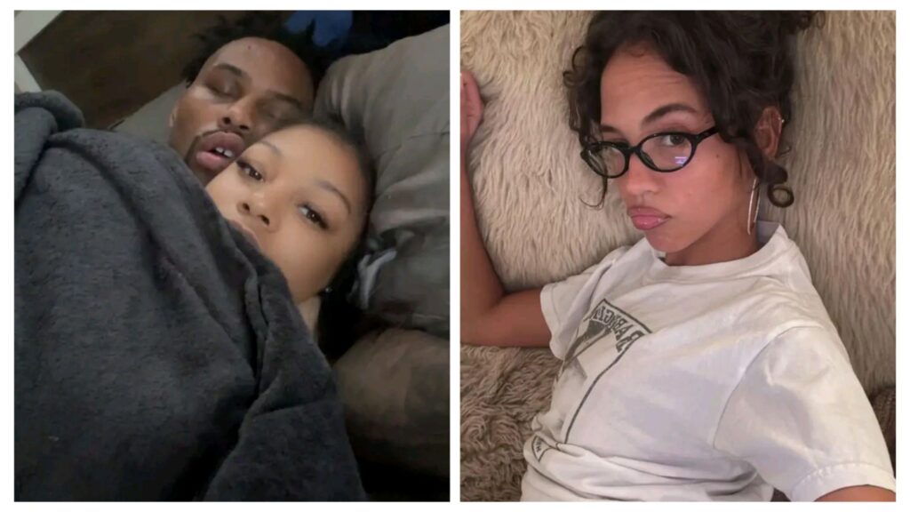 Photo: Woman, Vona Vona, Calls Out Sidechick, Janiyah Ajanee Woods, As She Puts Her Man To Sleep 1 incollage 20250719 2053193698003996903890857903 1024x576 2