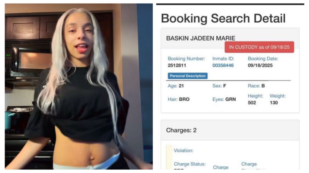 Video: Jadeen Mariee Baskin Seen Grabbing Her Baby Face In Viral Tiktok Clip 1 incollage 20250918 205411809790628053488444846
