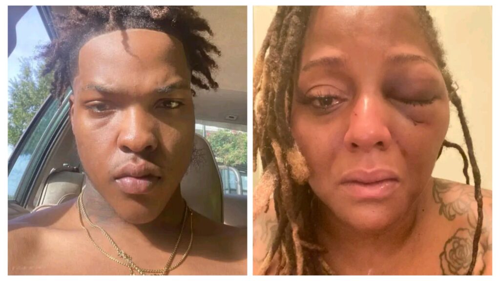 Photo: Kari Sloan Goes Viral After Punching His Mother, Jasmine Sloan, In The Face 1 incollage 20250929 0434324598130012180018880428 1024x576 2