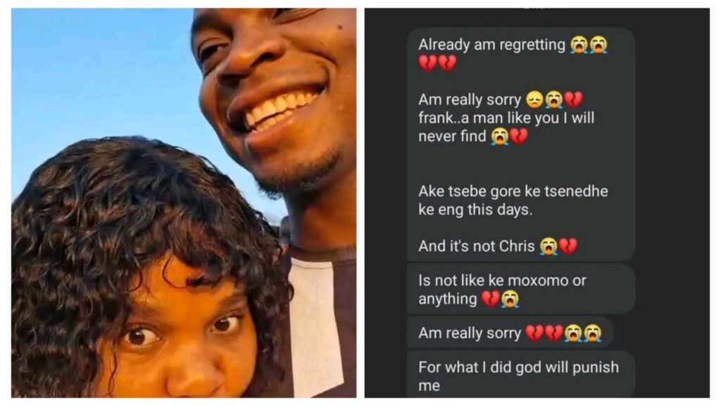 Photo: Real Frankie Rams Called Out Girlfriend, Koketso Leseka, Who Was Cheating On Him With Chris At Studio 88 Shop In Tzaneen Mall 1 incollage 20251009 0802532611128851144127869023